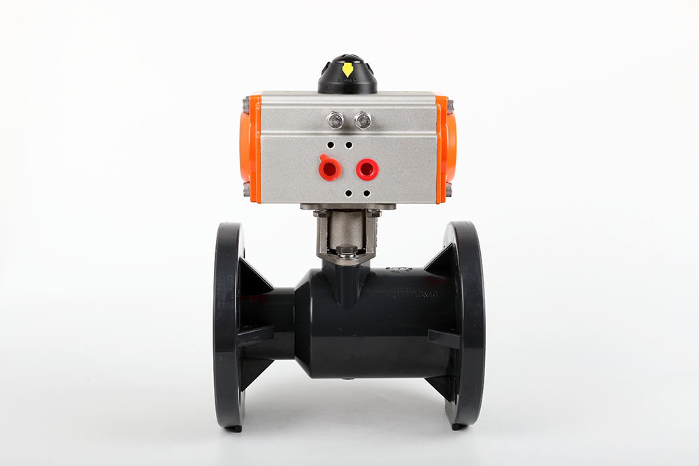 乌马河气动法兰一体球阀