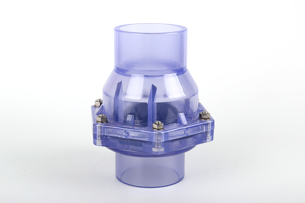 乌马河透明翻板式止回阀